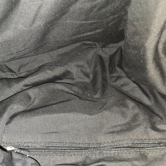 Vintage Old Navy Cotton Black Shoulder Bag - Picture 6 of 7